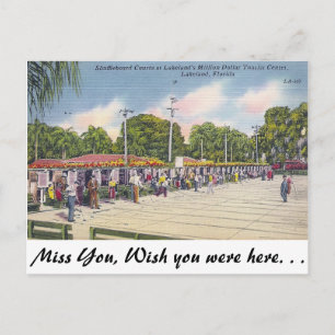 Shuffleboard, Lakeland, Florida Briefkaart