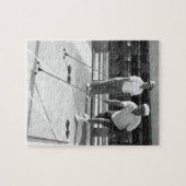 Shuffleboard Legpuzzel (Horizontaal)