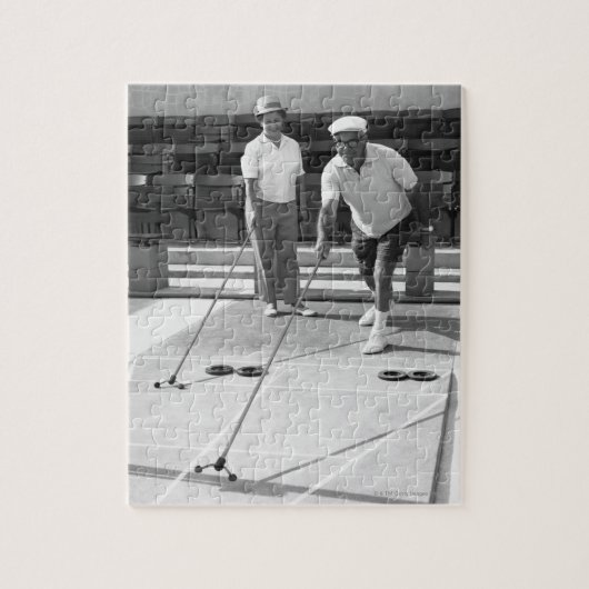 Shuffleboard Legpuzzel (Verticaal)