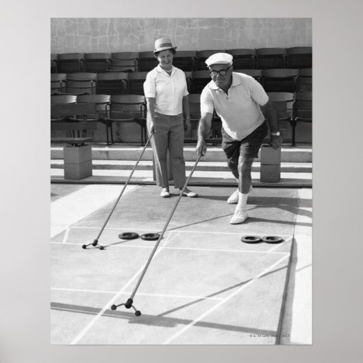Shuffleboard Poster (Voorkant)