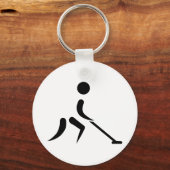 Shuffleboard Sleutelhanger (Voorkant)
