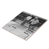 Shuffleboard Tegeltje (Zijkant)