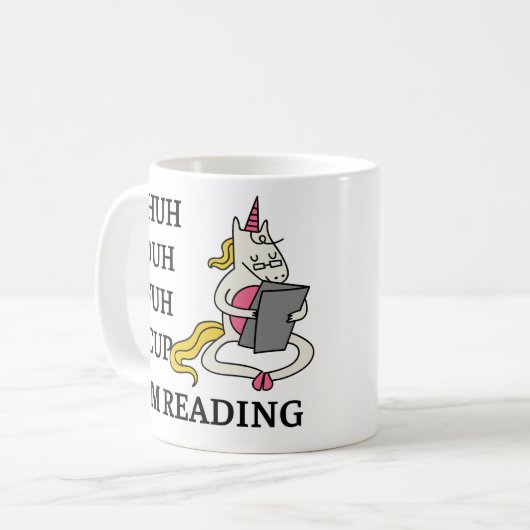 Shuh duh fuh cup ik lees koffiemok (Voorkant links)