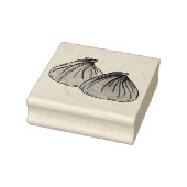 Shumai Chinees Kantonees eten Dim Sum Dumplings Rubberstempel (Stempel)