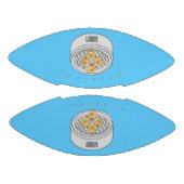 Shumai dim sum cartoon illustratie american football (Panelen)