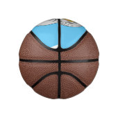 Shumai dim sum cartoon illustratie basketbal (Rechts)