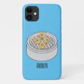 Shumai dim sum cartoon illustratie Case-Mate iPhone case (Achterkant)