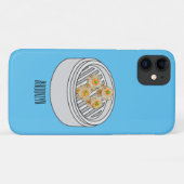 Shumai dim sum cartoon illustratie Case-Mate iPhone case (Achterkant (horizontaal))