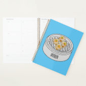Shumai dim sum cartoon illustratie planner (Display)