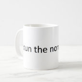 Shun de niet-gelovigen koffiemok (Voorkant links)