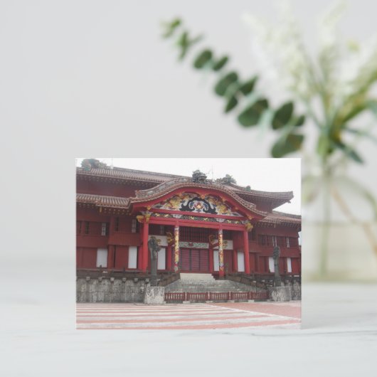 Shuri Castle Briefkaart (Staand voorkant)