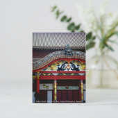 Shuri Castle/Greetings uit Okinawa, Japan Briefkaart (Staand voorkant)