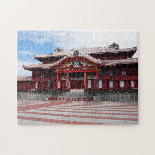 Shuri Castle in Okinawa, Japan Legpuzzel (Horizontaal)