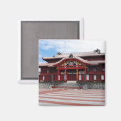 Shuri Castle in Okinawa, Japan Magneet (Voorkant / Achterkant)