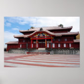 Shuri Castle in Okinawa, Japan Poster (Voorkant)