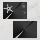 Shuriken Visitekaartje (Voorkant / Achterkant)
