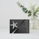 Shuriken Visitekaartje (Staand voorkant)