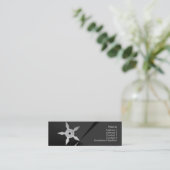 Shuriken Visitekaartje (Staand voorkant)