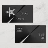 Shuriken Visitekaartje (Voorkant / Achterkant)