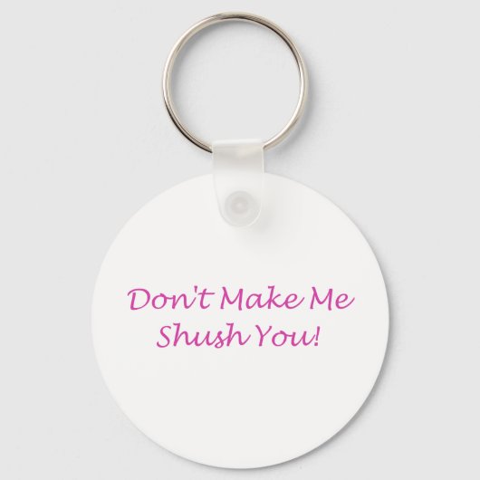 shush sleutelhanger (Voorkant)