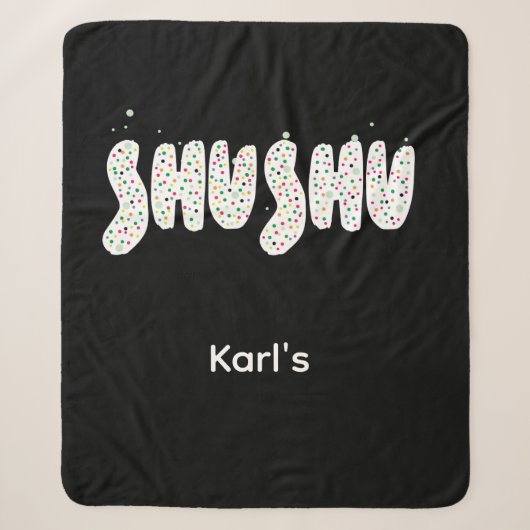 shushu sherpa deken (Voorkant)