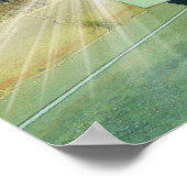 Shuswap Cargo Freight Truck Highway Driving Art Poster (Hoek)