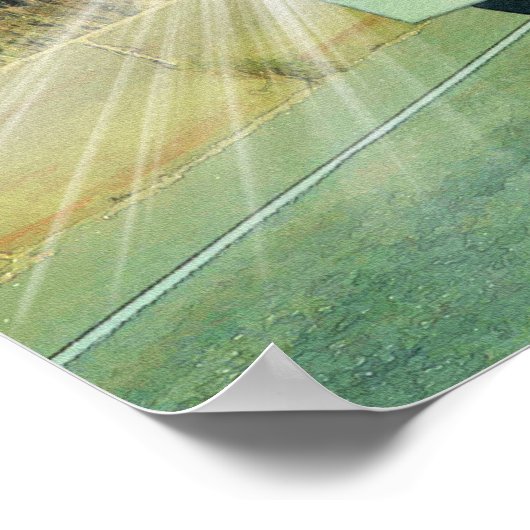 Shuswap Cargo Freight Truck Highway Driving Art Poster (Hoek)