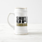 "SHUT UP AND DREDGE" (Dredger) Bierpul (Links)