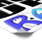 SHUT UP AND RAISE (4 Aces) Poster (Hoek)