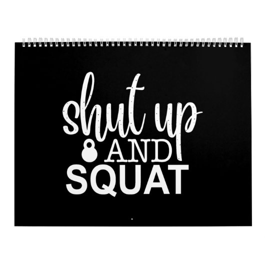 shut up and squad kalender (Hoes)