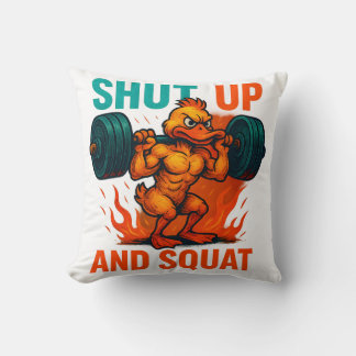 Shut Up And Squat Kussen