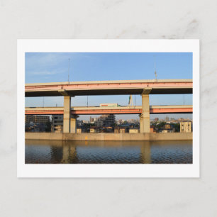 Shuto Expressway - Horikiri, Tokio Briefkaart