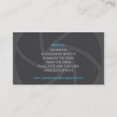 Shutter Logo Fotografie Visitekaartje (Achterkant)