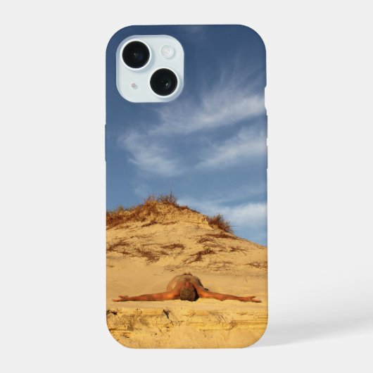 Shuttergirl Golden Sand God Telefoon Case iPhone 15 Case (Achterkant)