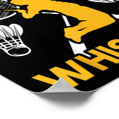 Shuttle Badminton Birdie Whisperer Poster (Hoek)