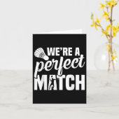 Shuttle Badminton Coach Perfect Badminton Speler Kaart (Gele Bloem)
