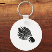 Shuttle Badminton Instructor 1 Sleutelhanger (Voorkant)