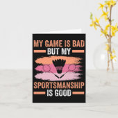 Shuttle Badminton Player 9 Kaart (Gele Bloem)