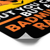 Shuttle Badminton Player Poster (Hoek)