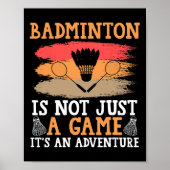 Shuttle Badminton Poster (Voorkant)