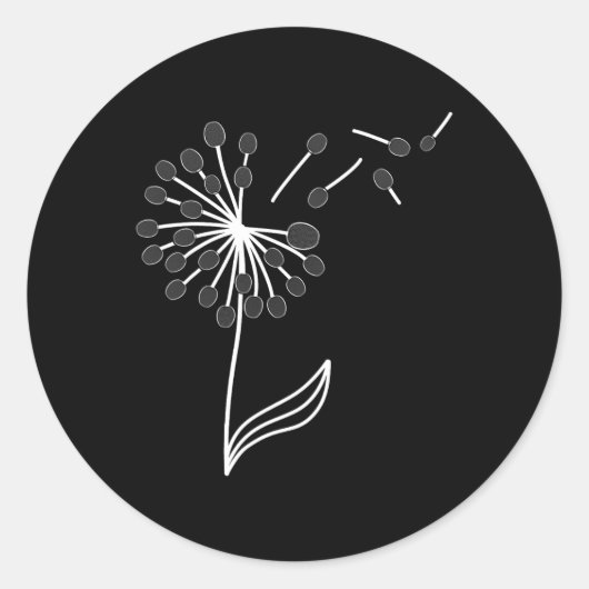 Shuttle Badminton Ronde Sticker (Voorkant)
