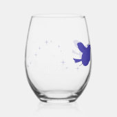 Shuttle Bird Glass Wijnglas Zonder Voet (Achterkant)