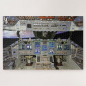 Shuttle cockpit legpuzzel (Horizontaal)