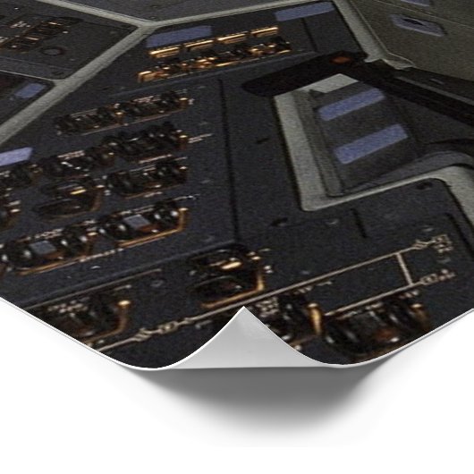 shuttle cockpit poster (Hoek)