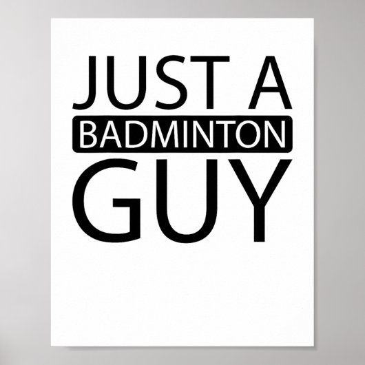 Shuttle Court Racket Team - Racket Slechts een Bad Poster (Voorkant)