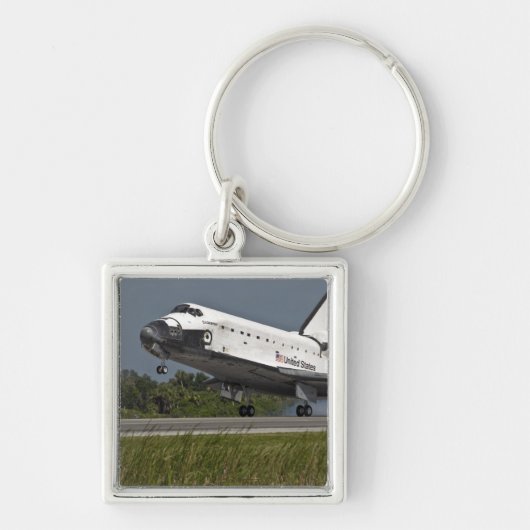 Shuttle Endeavor landing Kennedy Space Center Sleutelhanger (Voorkant)
