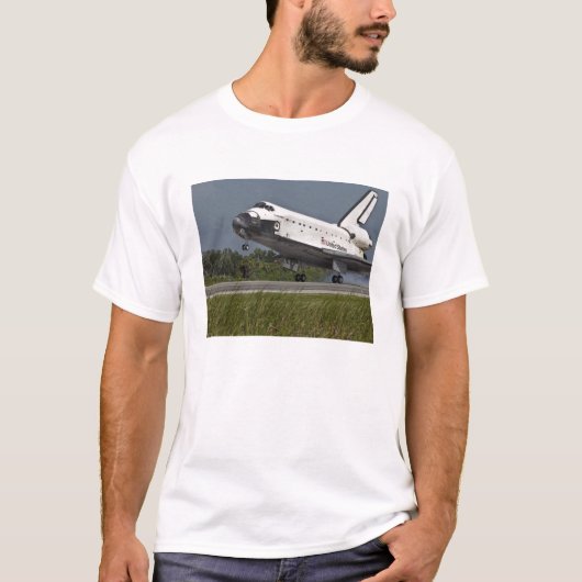 Shuttle Endeavor landing Kennedy Space Center T-shirt (Voorkant)