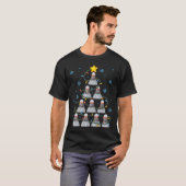 Shuttle Graphic Badminton Player Shirt Gift Christ (Voorkant volledig)