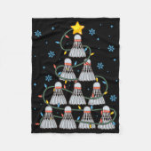 Shuttle Graphic Badminton Player Shirt Gift Christ Fleece Deken (Voorkant)