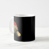 Shuttle Graphic Badmintonist Koffiemok (Voorkant links)